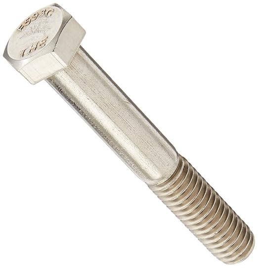 Hillman 18-8 Stainless Steel USS Hex Cap Screws (3/8"-16 x 2-1/2") - 25 Pack