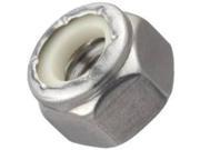 Hillman #10-32 Stainless Steel SAE Nylon Lock Nut 100 Pk