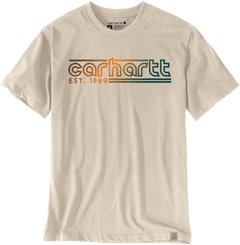 Carhartt Relaxed Fit Lightweight Short-Sleeve Logo Graphic T-Shirt Men's