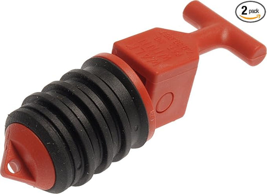 Hillman Floating Drain T Plug, 1-Inch - 2 Pack