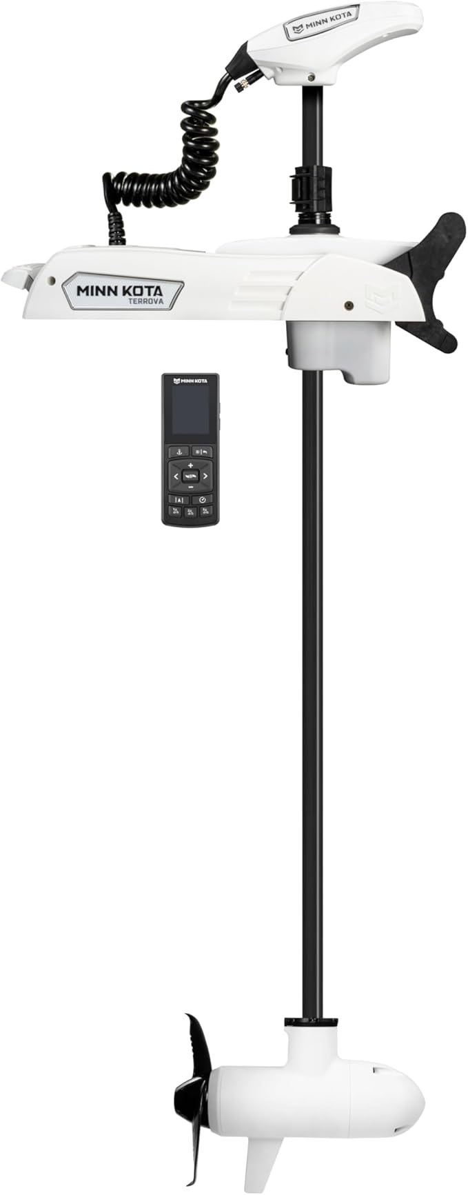 Minn Kota Riptide Terrova QUEST 90/115 lb. Thrust 60" Shaft Wireless Remote White