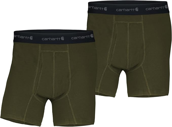 Carhartt Cotton Blend 5" Boxer Briefs 2 Pack