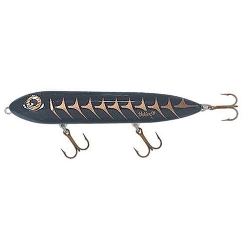Heddon Super Spook 7/8 Oz Freshwater Fishing Lure - Black Shiner Shad