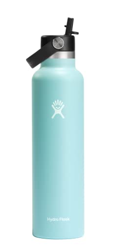 HDF-S24FS441 24 Oz Standard Mouth Insulated Water Bottle with Flex Straw, Dew