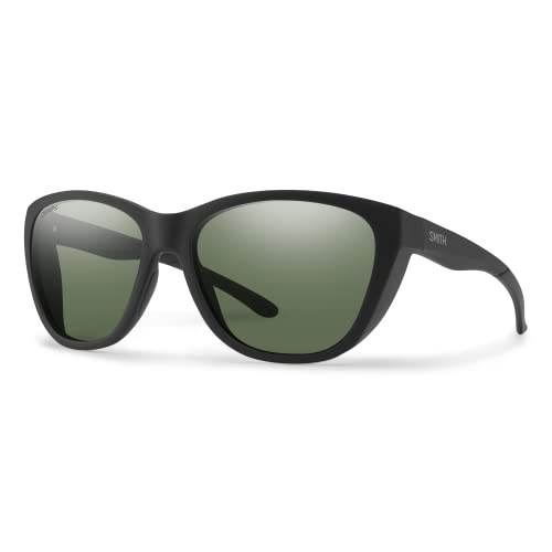 Smith SHOAL Polarized 003/L7 Womenâs Sunglasses Black Size 58