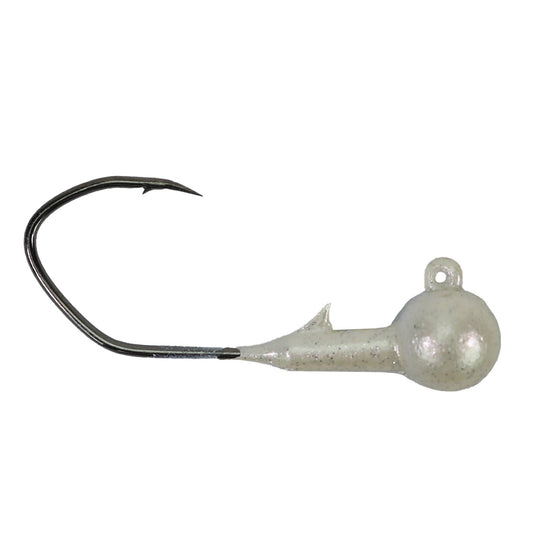 Yum Forward Facing Sonar Jig Lure 1/4 Oz. Pearl