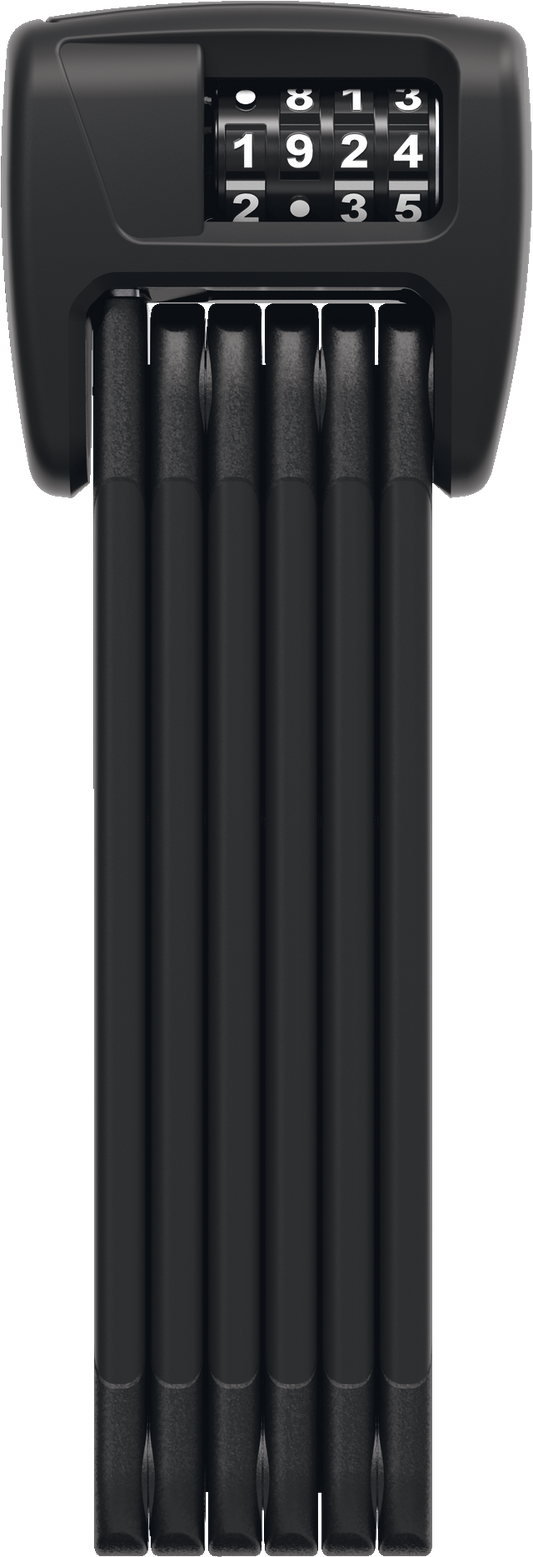 Abus BORDO COMBO 6000C/90 BK SH (3') Folding Lock