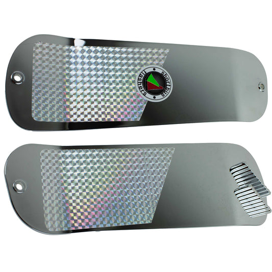 Shortbus Super Series Flashers | Dipped Silver Bullet; 11 in.
