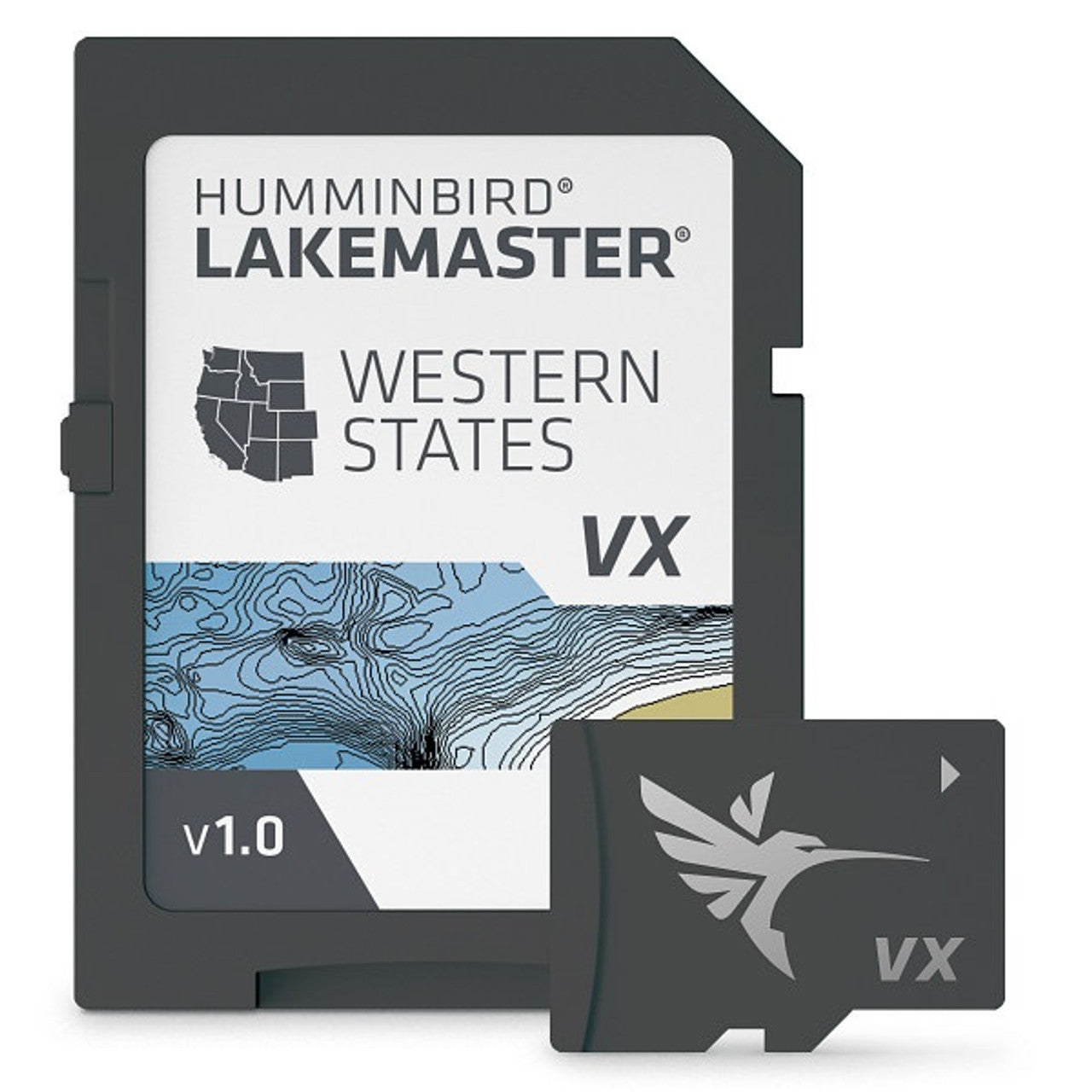 Humminbird Lakemaster VX West States MicroSD