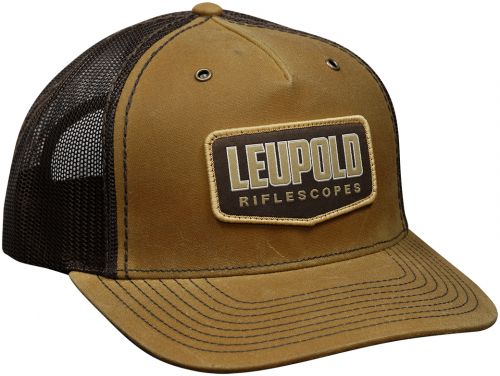 Leupold Riflescopes Waxed Canvas Trucker Hat