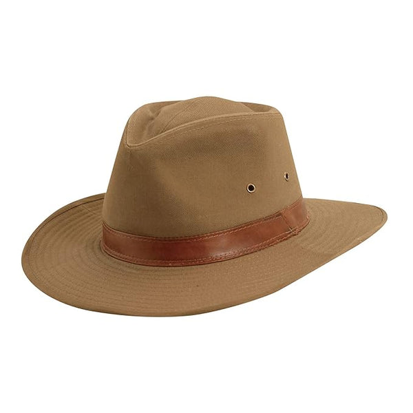 Dorfman Pacific Twill Outback Hat Men's