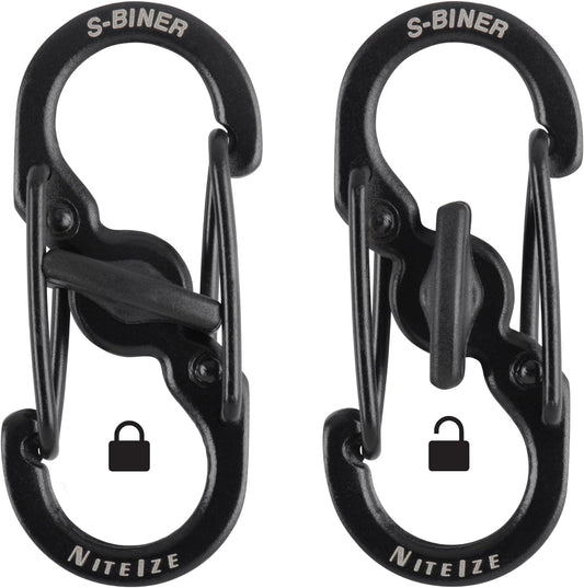 Nite Ize S-Biner Microlock Stainless Steel
