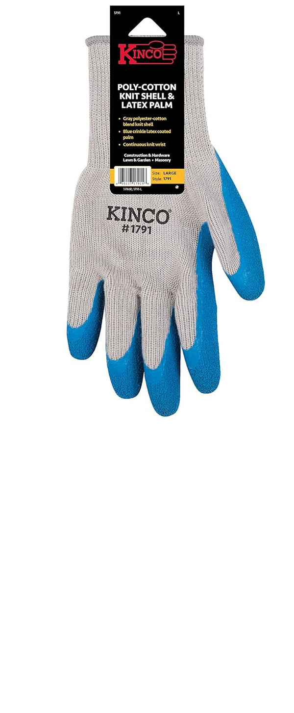 Kinco Latex Coated Palm Elastic Knit Glove