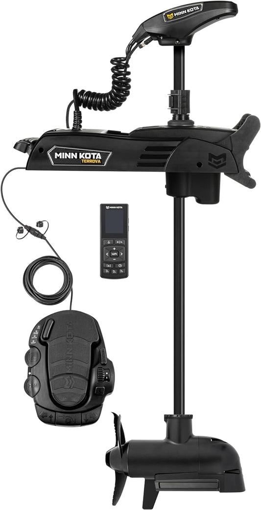 Minn Kota Terrova QUEST 90/115 lb. Thrust 45" Shaft Dual Spectrum CHIRP Sonar Wireless Remote