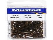 Mustad 94151 O'Shaughnessy Hooks - 5/0