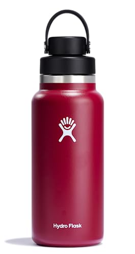 HYDRO FLASK 32 Oz Wide Mouth Water Bottle with Flex Chug Cap