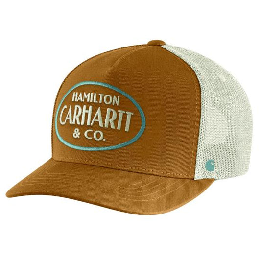 Carhartt Twill Mesh-Back Hamilton Embroidered Cap
