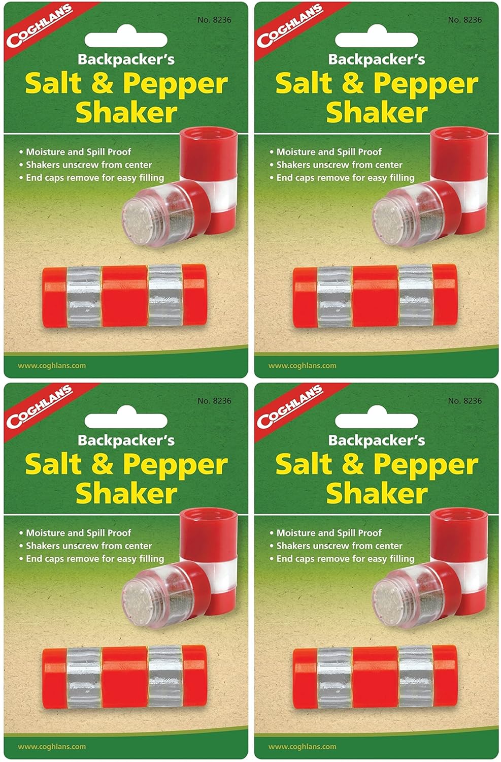 Coghlan's Backpacker's Salt & Pepper Shaker