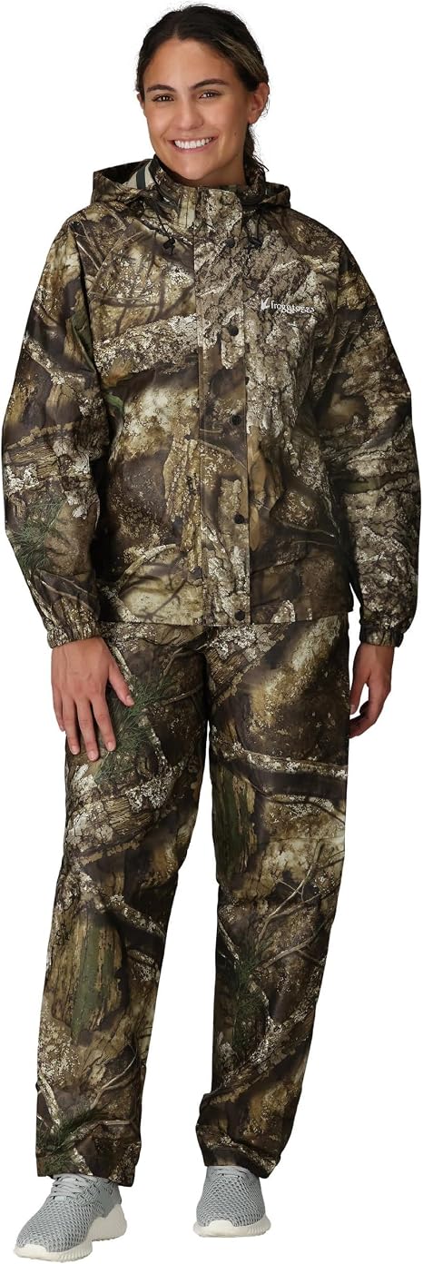 Frogg Toggs Classic All-Purpose 3-Layer Waterproof Breathable Rain Suit Women's
