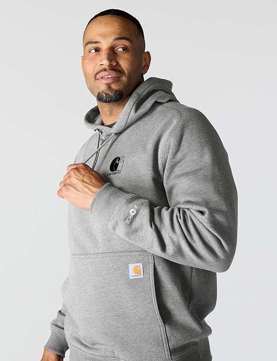 Carhartt Men's Force Relaxed Fit Lightweight Logo Graphic Sweatshirt