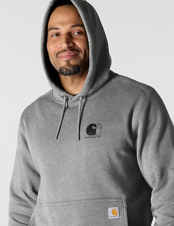 Carhartt Men's Force Relaxed Fit Lightweight Logo Graphic Sweatshirt
