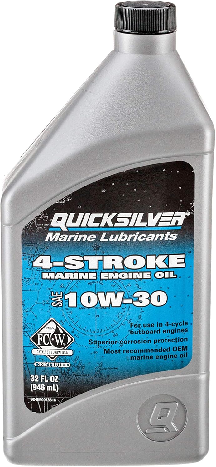 Marine General Products Quicksilver 4-Stroke Oil Change Kit for Yamaha Outboard Engines