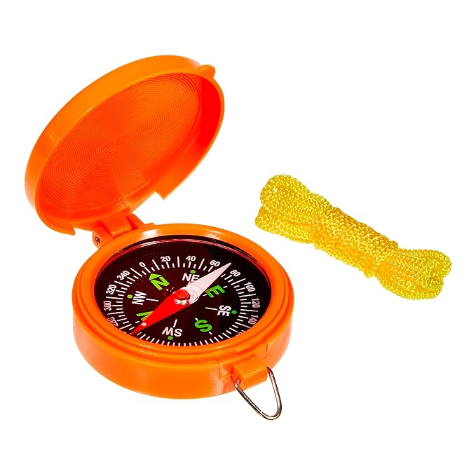 Allen Company Pocket Compass with Lid