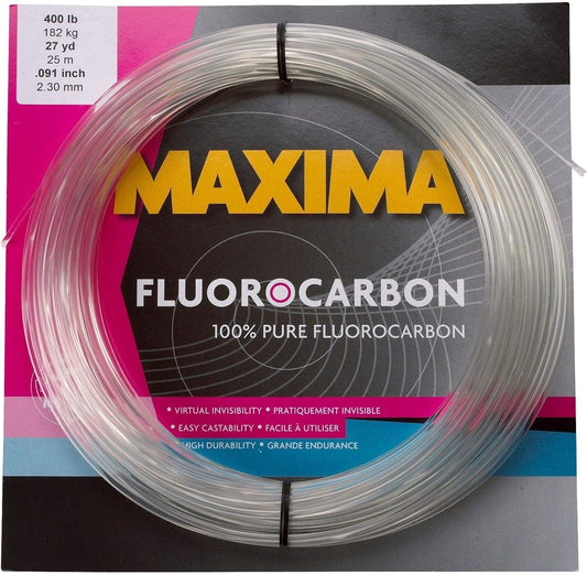 Maxima Fishing Line Fluorocarbon Leader Coils Clear