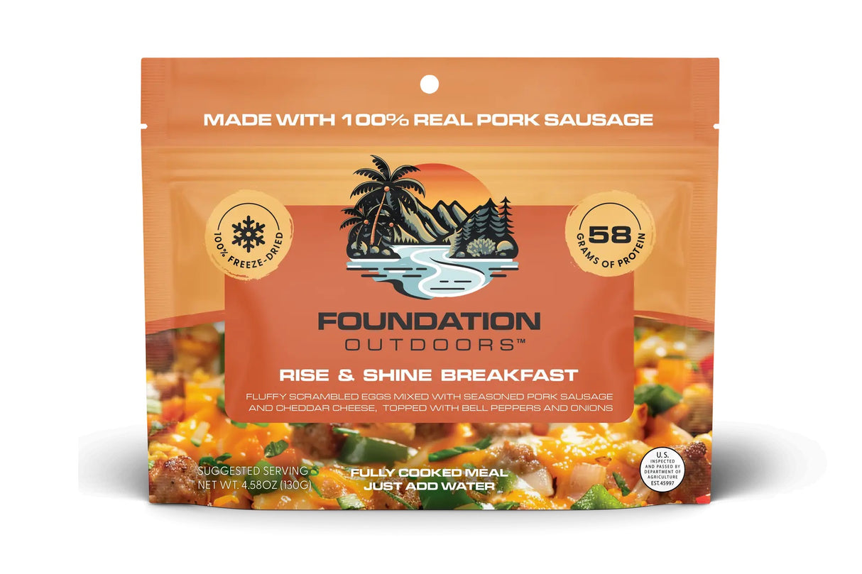 Foundation Outdoors Rise & Shine Breakfast Meal