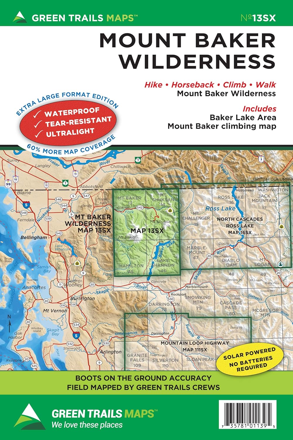 Green Trail Maps