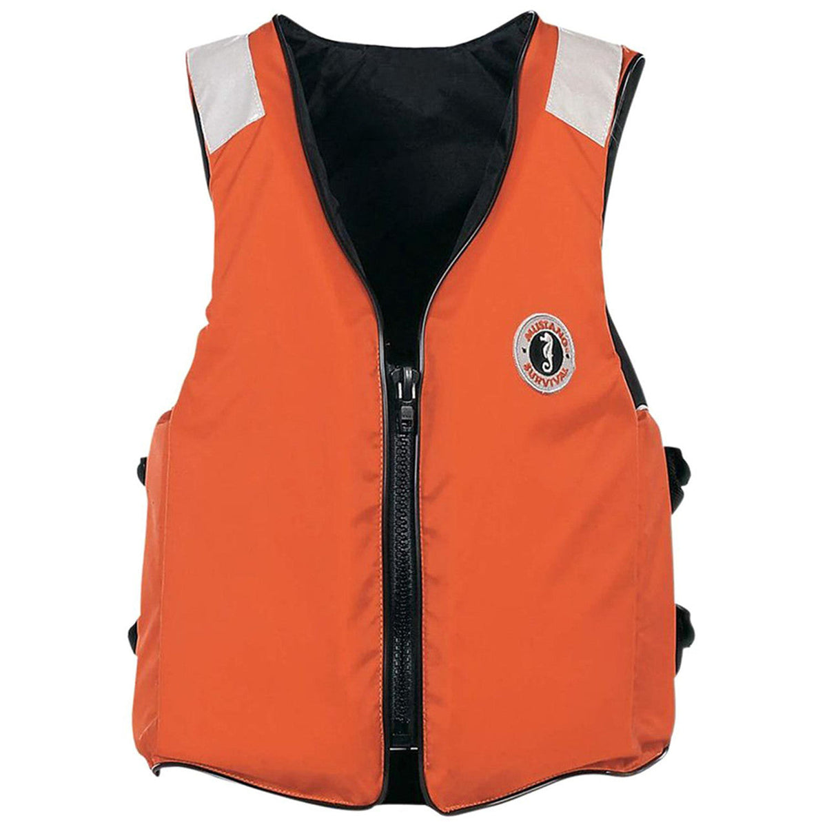 Mustang Survival Classic Industrial Flotation Vest with SOLAS Reflective Tape