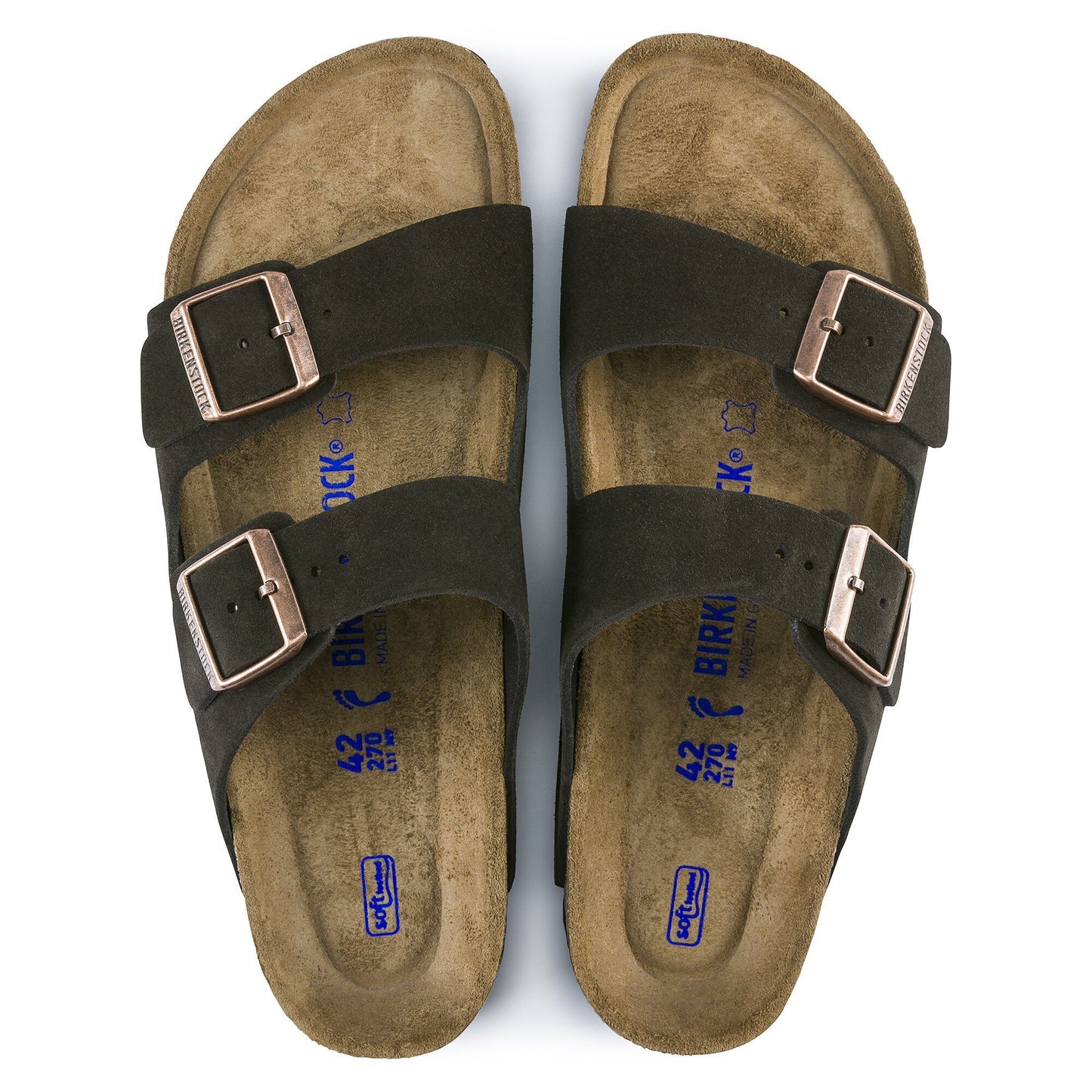Birkenstock Arizona Soft Footbed Suede Leather