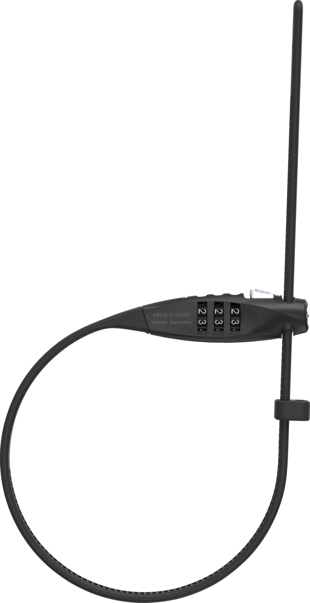 Abus Combiflex TravelGuard Black