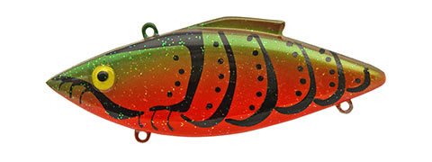 Bill Lewis Rat-L-Trap Lipless Crankbait 3In 1/2Oz Sinking Model Swamp Craw