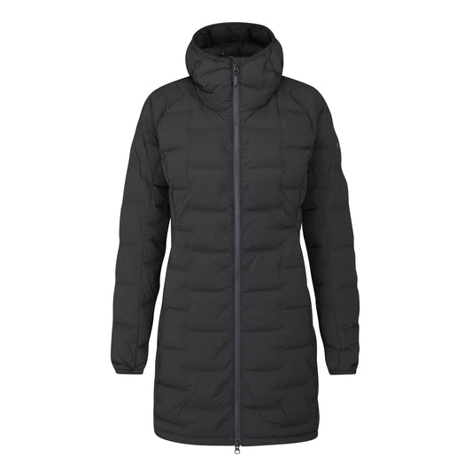 Rab Cubit Stretch Recycled Down Parka Women's X-Small Ebony