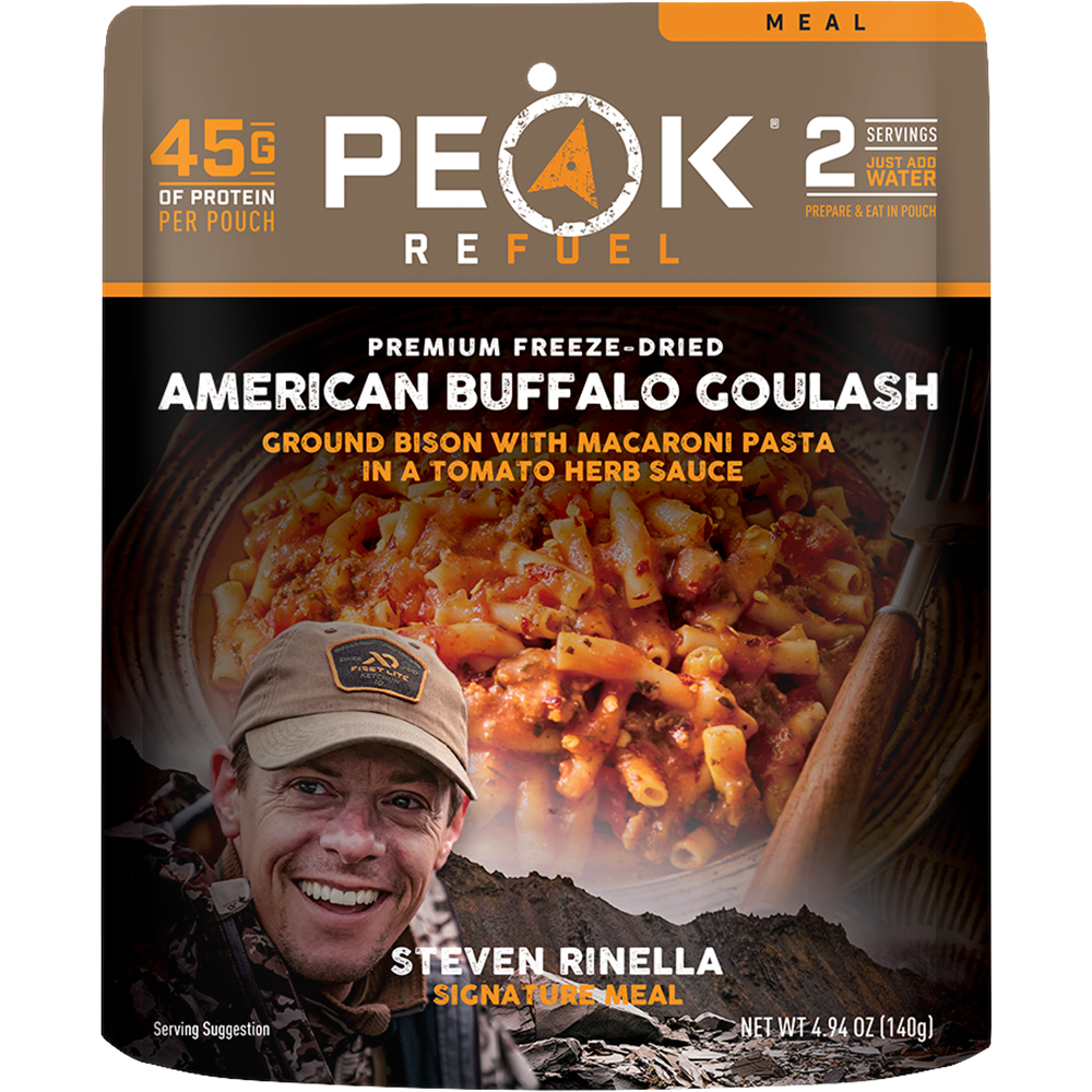 Peak Refuel MeatEater American Buffalo Goulash