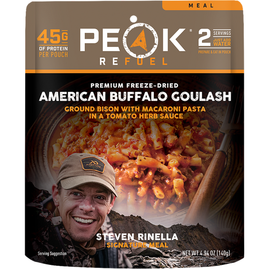 Peak Refuel MeatEater American Buffalo Goulash