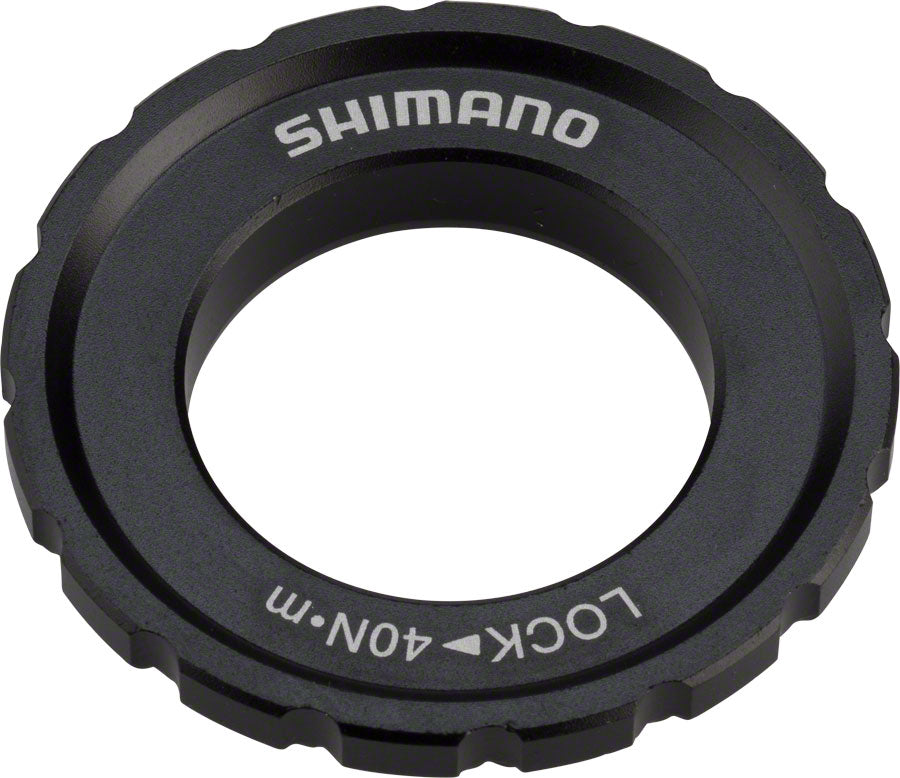 Shimano XT M8010 Outer Serration Centerlock Disc Rotor Lockring for use with 12/15/20mm Axle Hubs