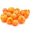 BnR Tackle Soft Beads, 18mm, Clown, Neutral Buoyancy, 8/pack