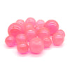 BnR Tackle Soft Beads, 18mm, Pink Sheen, Neutral Buoyancy, 8/pack