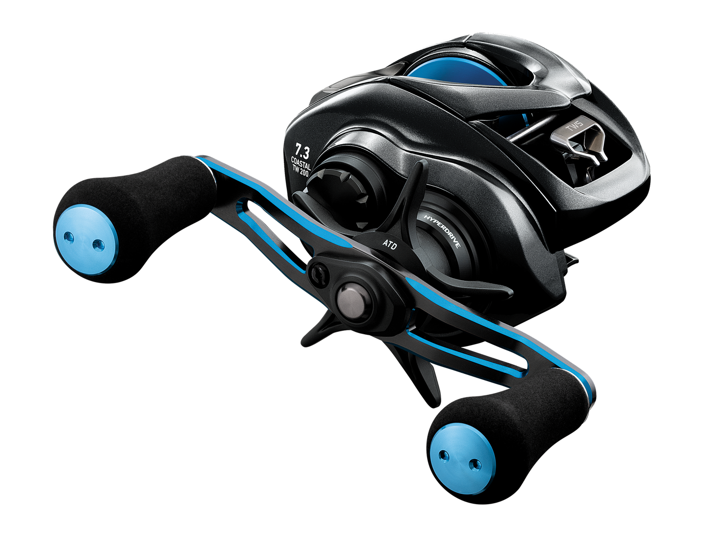 Daiwa Coastal TW 200 Baitcast Reel Left Hand