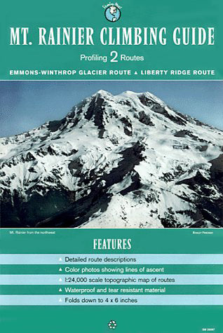 Mount Rainier 2 Route Climbing Guide Map