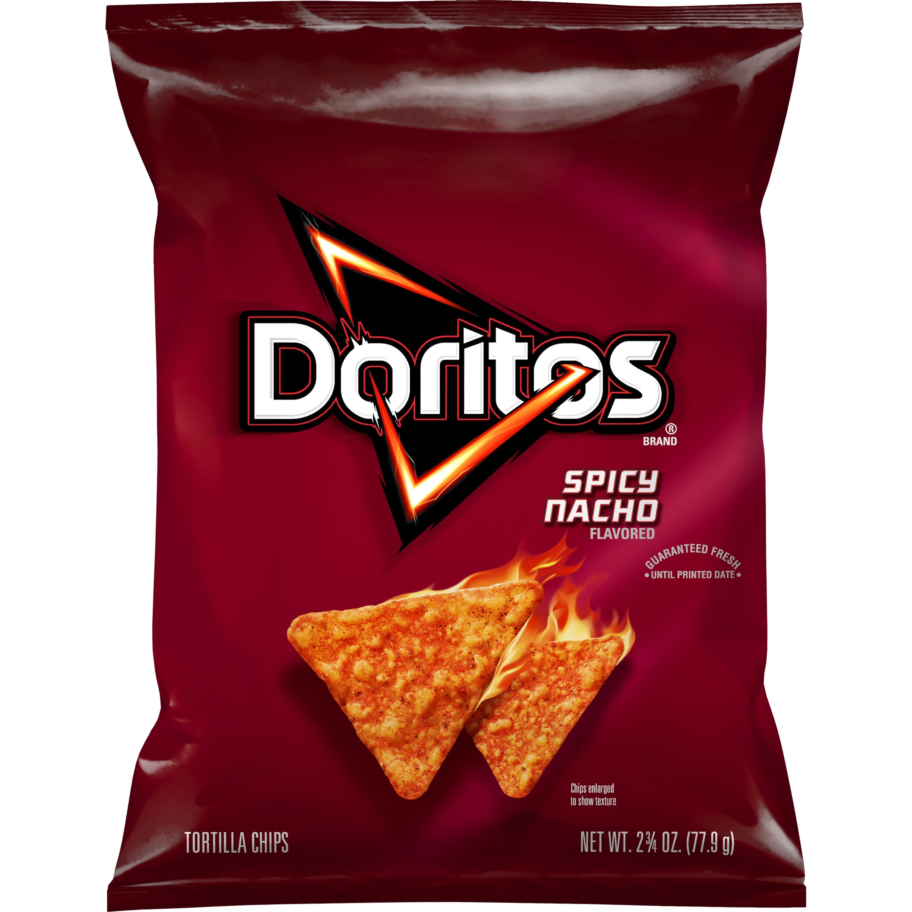 Doritos Spicy Nacho Flavored Tortilla Chips