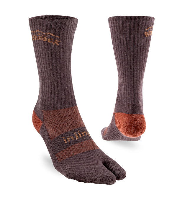 Bedrock Performance Split-Toe Socks (Crew)