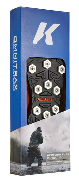 Korkers OmniTrax v3.0 Triple Threat Aluminum Hex Disc