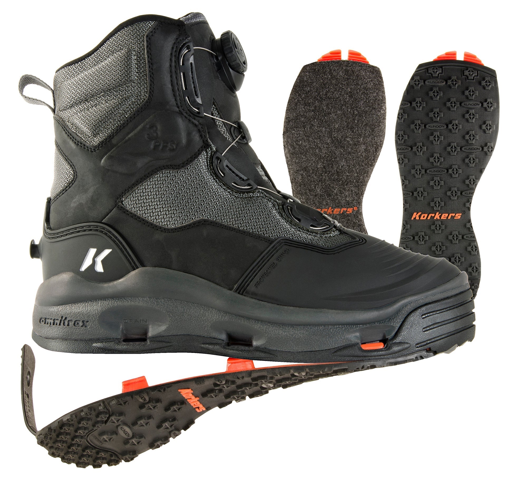 Korkers DarkHorse Wading Boots