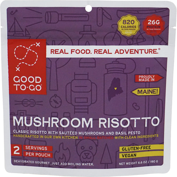 Good To Go Herbed Mushroom Risotto