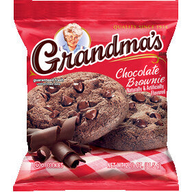 Grandma's Chocolate Brownie Naturally & Artificially Flavored Cookies