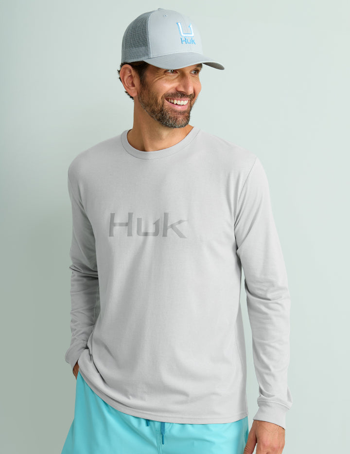 Huk Gear Classic Logo Long Sleeve Tee Men's