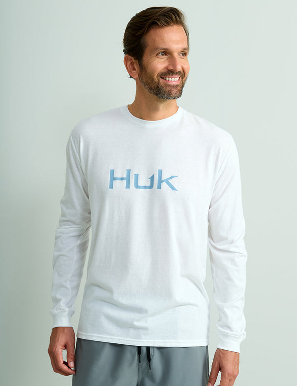 Huk Gear Classic Logo Long Sleeve Tee Men's